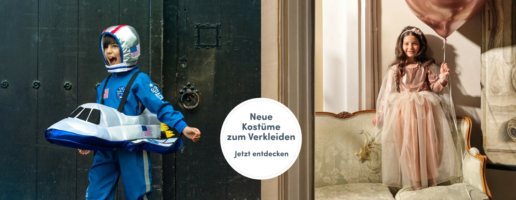 Neue Kostüme zum Verkleiden