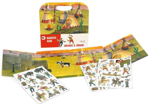 Egmont Toys Magnetspiel Cowboys und Indianer