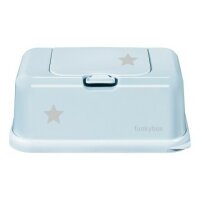 Funkybox Wet Wipe Dispenser Pale Blue with Little Star