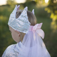 Great Pretenders Princess Crown Sequins and Veil