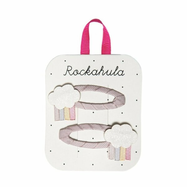 Rockahula Kids Haarspangen Weiße Regenwolke Pastel Regen