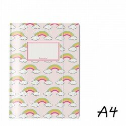 Krima und Isa Folder A4 Rainbows