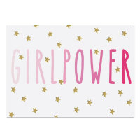 Postkarte Girlpower