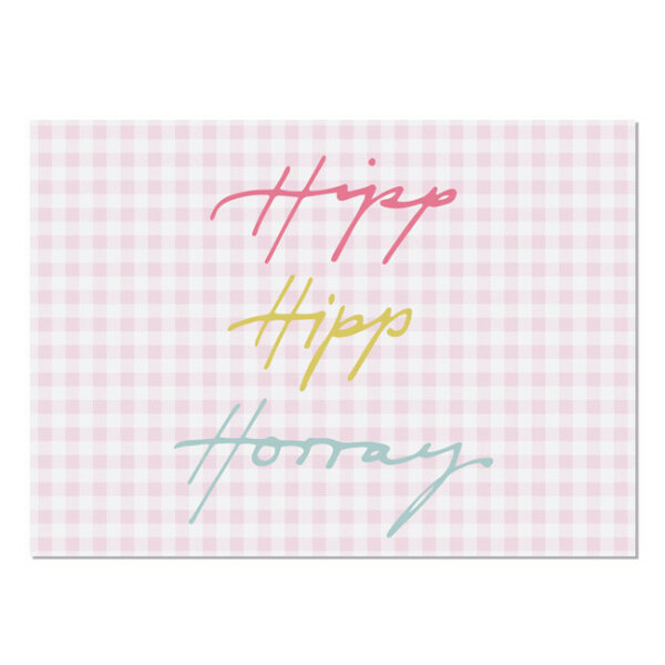 Krima und Isa Postcard Gereetigcard Hipp Hipp Horray