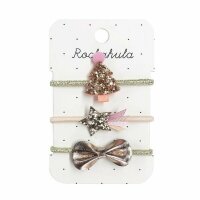 Rockahula Kids Haargummis Weihnachtsbaum Rosa