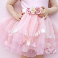 Great Pretenders  Dress Up Tulle Rose Petal Skirt