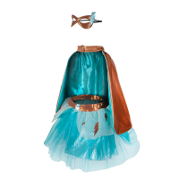 Great Pretenders Childrens Costume Superhero Set Teal