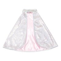 Great Pretenders Cape Reversible Silver Sequins