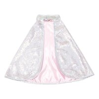 Great Pretenders Cape Reversible Silver Sequins 