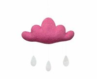 Gamcha Mobile Cloud with Drops Pink