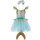 Great Pretenders Costume Mermaid Dress Mermalicious with Headband