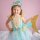 Great Pretenders Kinderverkleidung Meerjungfrauen Kleid Mermalicious mit Haarreifen