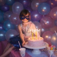 Great Pretenders Kinderverkleidung Super Duper Set Navy Blau