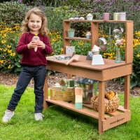 Muddy Buddy Mud Kitchen Starter Chocolate Brown