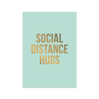 Postkarte Social Distance Hugs