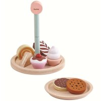 Plantoys Kuchenständer Holz Set