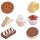 Plantoys Bakery Stand Wooden Set