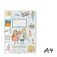 Krima und Isa Folder A4 First Day of School