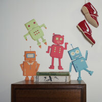 Love Mae Studio Wall Sticker Robots