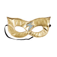Souza for Kids Dress Up Super Hero Mask Gold