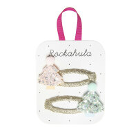 Rockahula Kids Haarspangen Weihnachtsbaum Pastellrosa und...