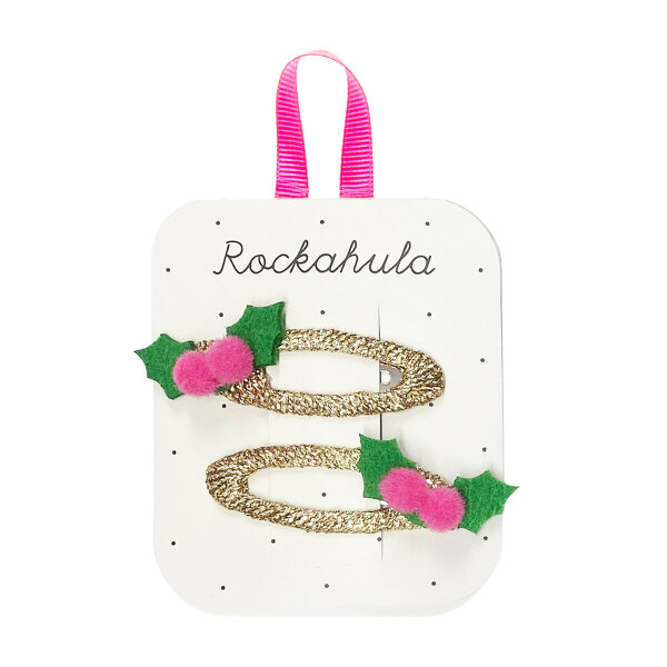 Rockahula Kids Haarspangen Holly Pom Pom