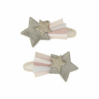 Mimi and Lula Hair Clips Lucia Velvet Star