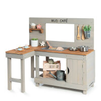 Muddy Buddy Mud Kitchen Mud Café Warm Grey