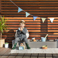Muddy Buddy Sandkasten Space Saver Warmgrau
