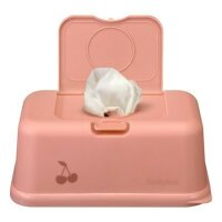 Funkybox Feuchttücherbox Peachy Pink mit Kirschen