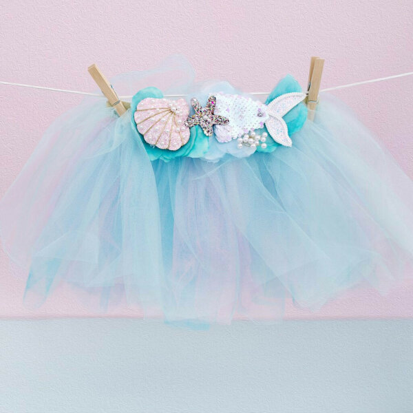 Great Pretenders Kinderverkleidung Meerjungfrauen Tüllrock Tutu Mermalicious