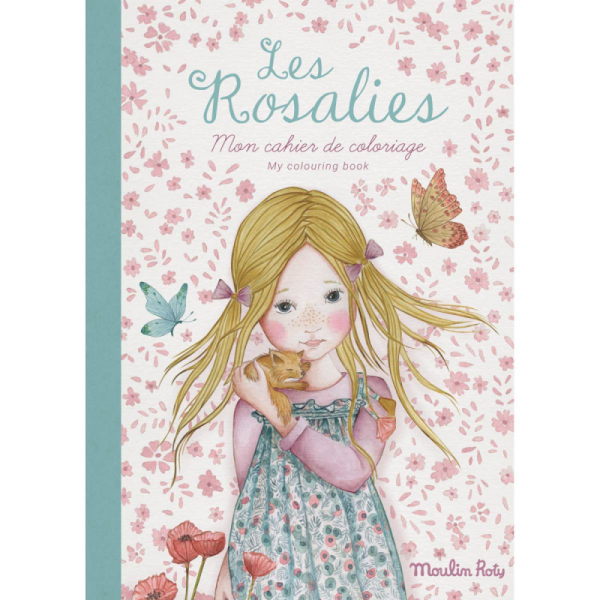 Moulin Roty Colouring Book Les Rosalies