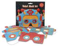 Clockwork Soldier Ausmal Set Roboter Masken