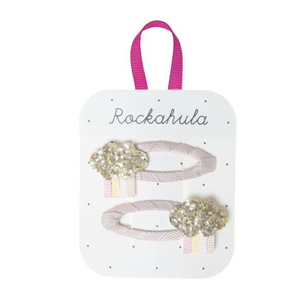 Rockahula KidsHair Clips Golden Rainy Cloud Pastel Rain