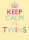 Keep Calm Its Twins Card