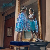 Souza for Kids Kinderverkleidung Meerjungfrauen Umhang Cape Lorelie