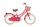 Bobbin Gingersnap Childrens Bike in 16 inch Cerise Pink