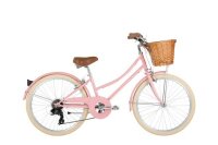 Bobbin Gingersnap Childrens Bike in 24 inch Blossom Pink