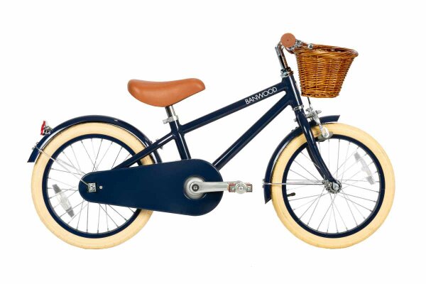 Banwood Classic Childrens Bike 16 inch Navyblue