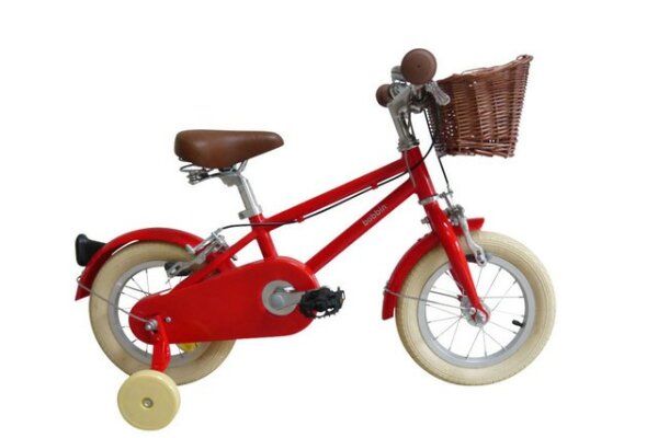 Bobbin Moonbug Childrens Bike  Red 12 inch