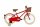 Bobbin Kinderfahrrad Moonbug Rot 16 Zoll