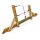 Plum Wooden Monkey Bars Stand-Alone Climbing Frame