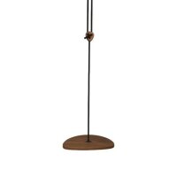 Lillagunga Outdoor Tellerschaukel Disco Walnuss Raumhöhe 2.0 - 2.8 m ohne Disco Set
