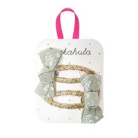 Rockahula Kids Haarspangen Stoff Schleifen Floral Sprig...