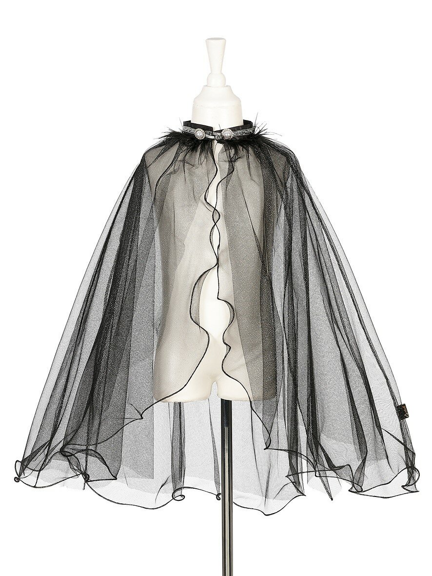 Yaztauho Renaissance Umhang Mit Spitze - Halloween Cape Für Hexen & Vampire