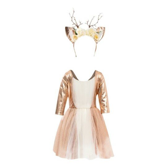 Great Pretenders Costume Deer Dress with Headpiece Woodland