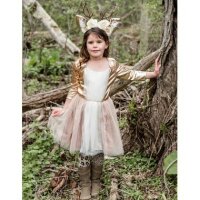 Great Pretenders Kostümkleid Hirsch Reh mit Geweih Woodland 7 - 8 Jahre