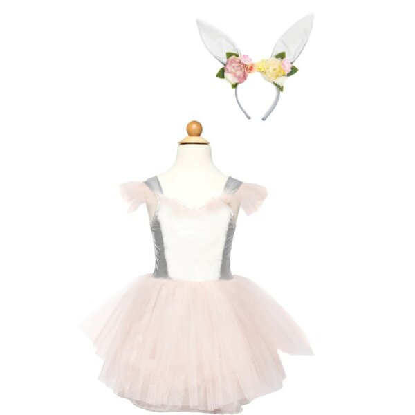 Great Prtenders Costume Bunny Dress with Headpiece Woodland 5 - 6 years