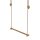 Kinder Trapez, Trapezschaukel, Trapezstange, Lillagunga Bone Eiche Beige 2.8 - 3.8 m (L)