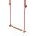 Kinder Trapez, Trapezschaukel, Trapezstange, Lillagunga Bone Eiche Rot 2.0 - 2.8 m (N)